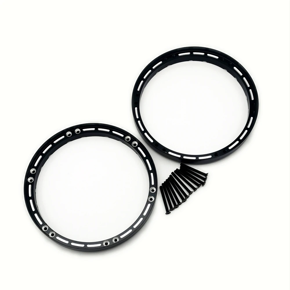 Aluminium achterwielversterkingsringen voor Losi 1/4 Promoto MX-motorfiets compatibel met LOS46003