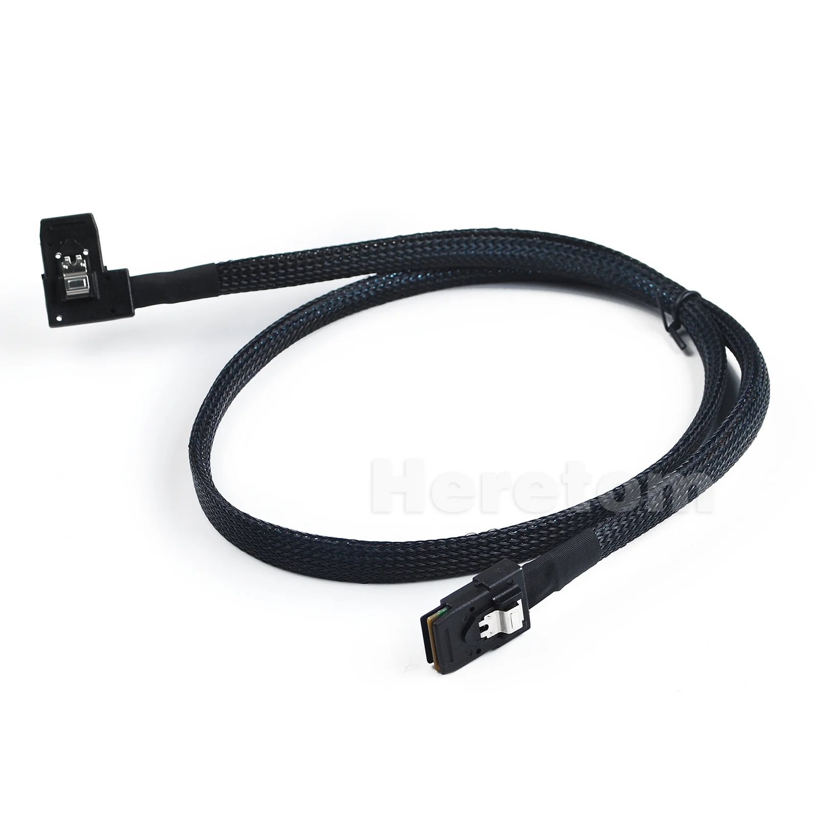 

For Dell Mini SFF-8087 Right Angle SAS Backplane Cable For PowerEdge R520 F7VTC