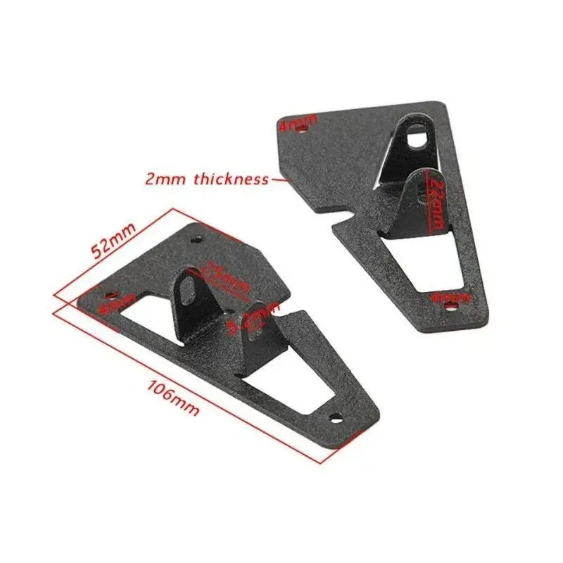 

A Pair for Wrangler JK Rubicon 2 Door/Unlimited 4 Door 2007-2014 Tail Rear Work Light Mounting Bracket Holder