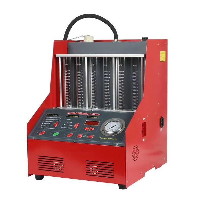 CNC-602A Ultrasonic Fuel Injector Tester & Cleaner Car Fuel Injector Cleaning Machine for Petrol Car Motor