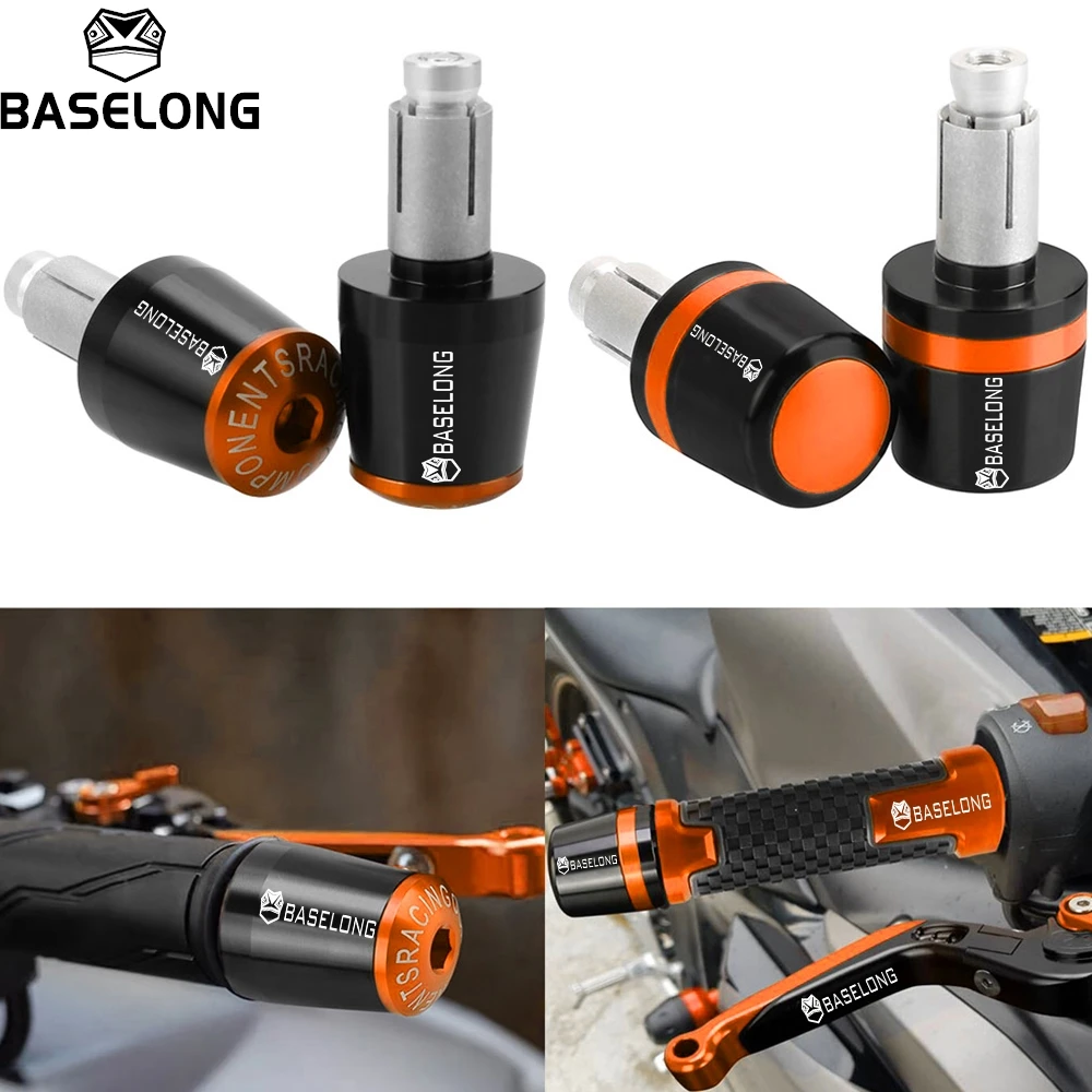 Motorcycle Accessories Handlebar Grips Handle Bar Ends Adjustable Clutch Brake Levers For KTM 640LC4 640 lc4 2003 2004 2005 2006