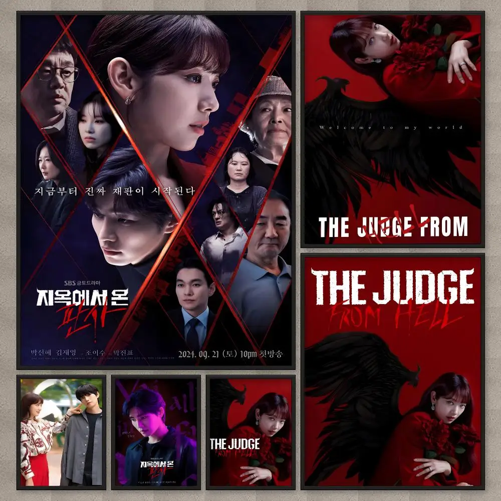 TV t-The j-Judge from Hell Poster HD Wall Art Home Decor Waterproof Print Bedroom Garage Party Gift