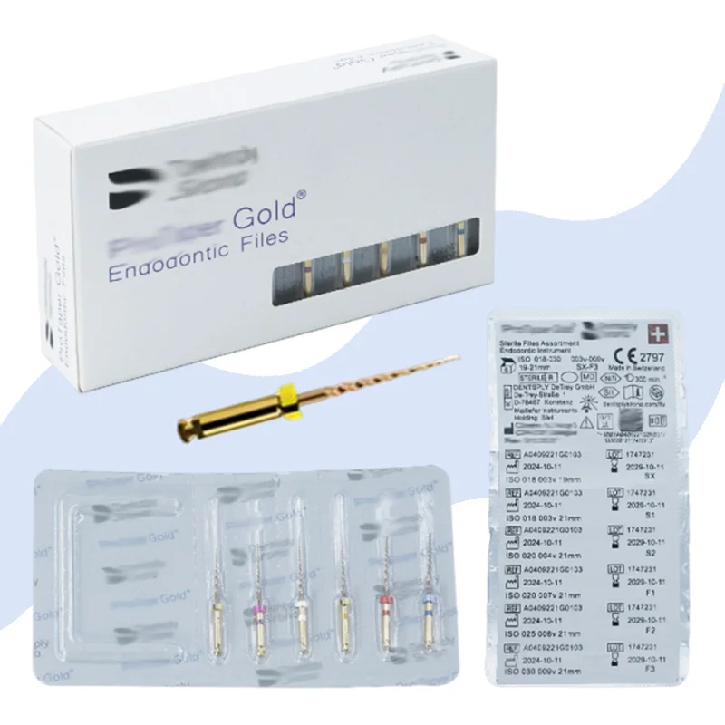 1 Pack  Dentist Pro endo taper Gold Files SX-F3 Endo Rotary Engine Use Root Canal NITI File Dental Endodontic