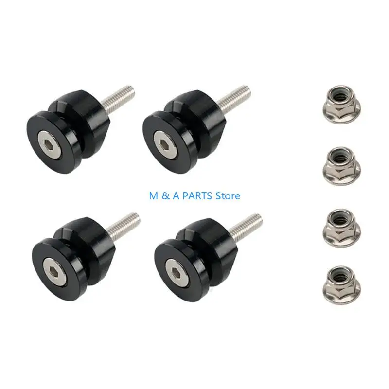 

U1JF 4PCS Мотоцикл мотоцикл Банхед быстрого отсоединяет конструкции алюминиевого сплава алюминиевого сплава