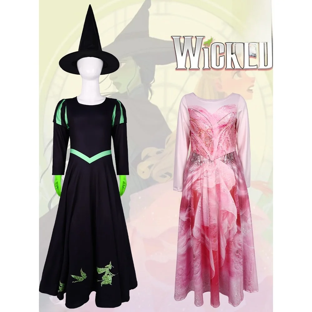 Wied Witch loween تأثيري دور بلانغ زي الاسمية مرحلة الأداء الملابس ماجيك باد الساحرة الاسمية الزي المرحلة زي