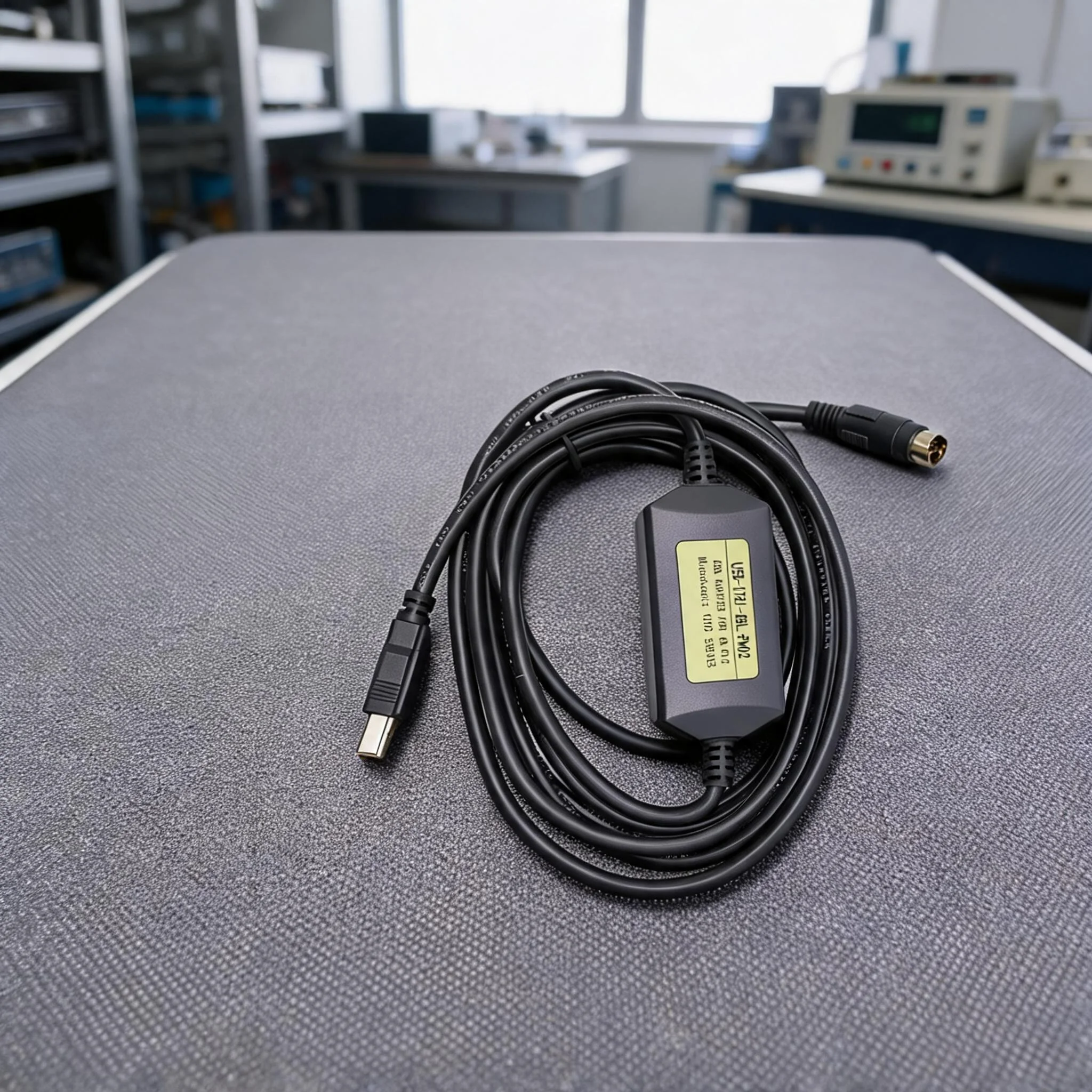 USB Programming Cable USB-1761-CBL-PM02 Fit Micrologix 1000 1200 1500 Data Download Line Industrial Controller Communication