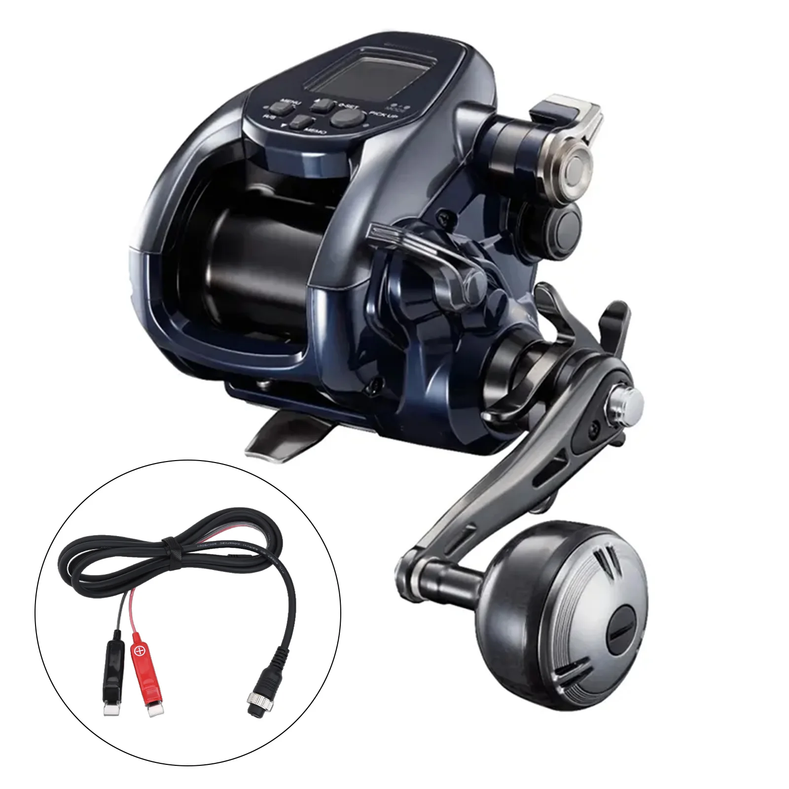 1pcs Electric Reel Power Cord For Daiwa- Electric Reels Power Cord 500/800MJ 150/200/250CM Electric Fishing Reel Tools Accessory - view 5