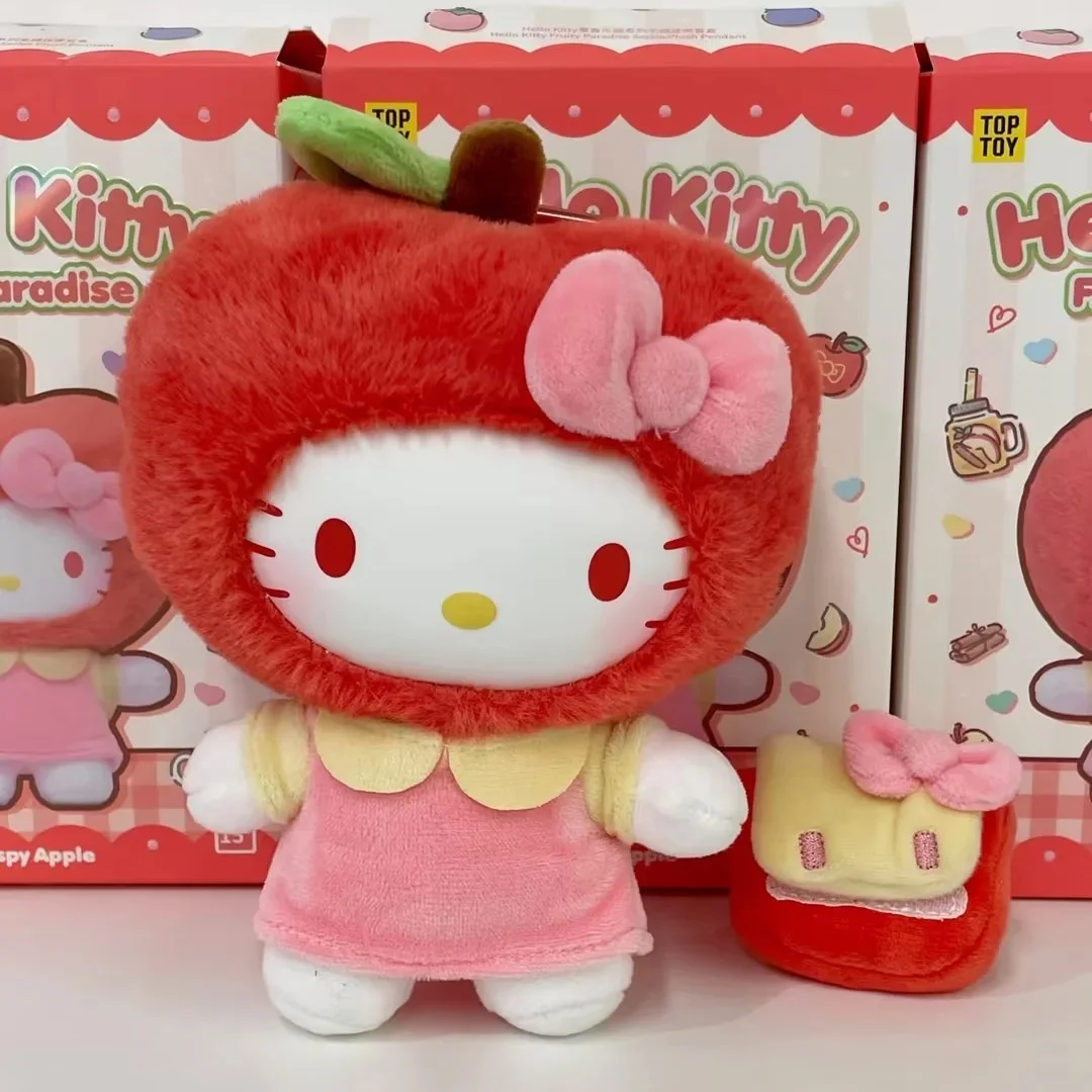 

Original Blind Box Hello Kitty Fruit Fragrance Park Series Mystery Box With Fragrance Doll Pendant Toy Birthday Surprise Gift