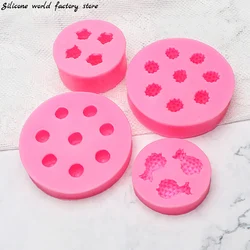 Siliconen Wereld Siliconen Cakevorm Bosbessen Frambozen Ananas Aardbeien Fondant Schimmel Taart Decoreren Gereedschap Chocolade Schimmel