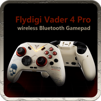 Hot Flydigi Vader 4 Pro Wireless Bluetooth Gamepad Game Controller Black Knight Switch Pc Steam Android Iphone Black Myth Wukong