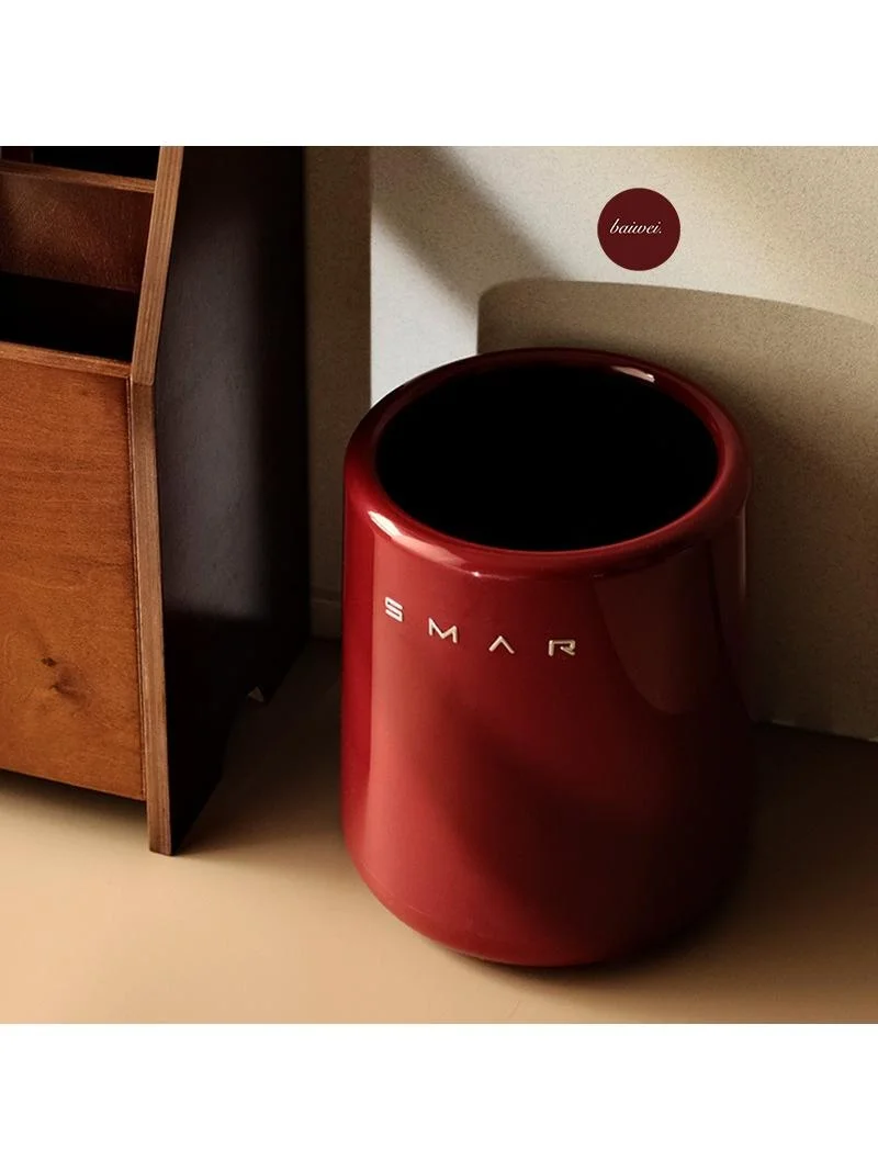 2024-new-nordic-style-kitchen-bathroom-double-layer-square-storage-bin-home-luxury-aesthetic-value-trash-can-family-cleaning