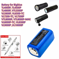 Flashlight Battery BATCELL18650x4 for Bigblue TL4000P,TL4500P,TL4800P,VTL5500P,VL5800P,VL7500P,VTL8000P,VL8300P,VL9000P,VL10000P