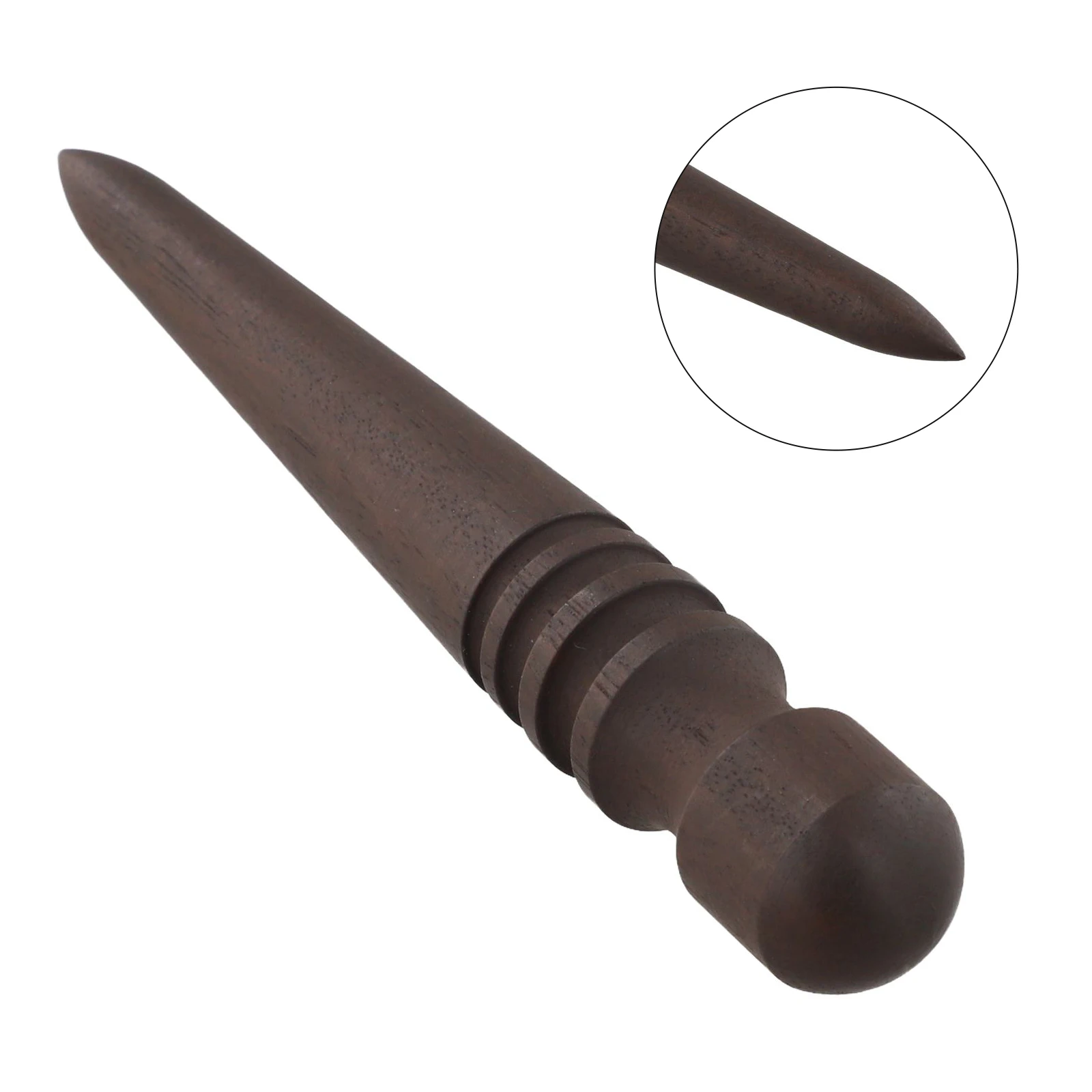 For Leather Craft Leather Craft Tool Leather Polishing Rod Polishing Projects As Picture Ebony Polish Grinding Rod