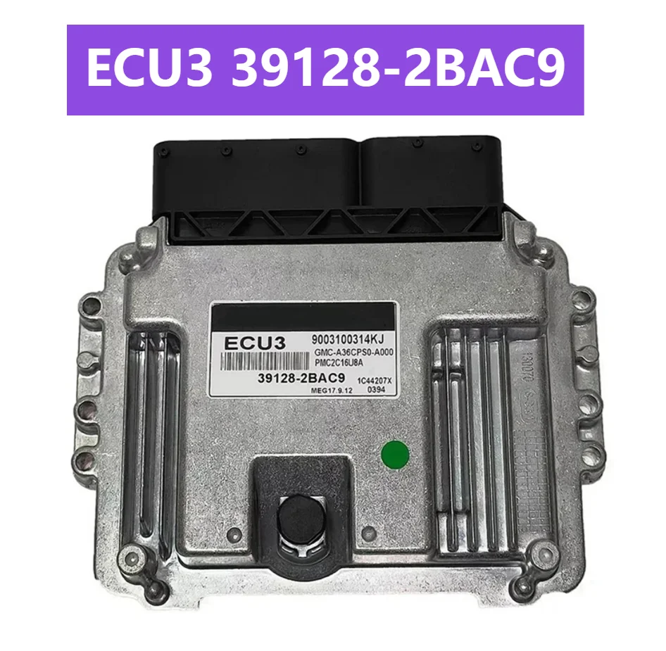 

ECU3 39128-2BAC9 Original Car Engine Computer Board Electronic Control Unit Fit for Hyundai MEG17.9.12 ECU 391282BAC9