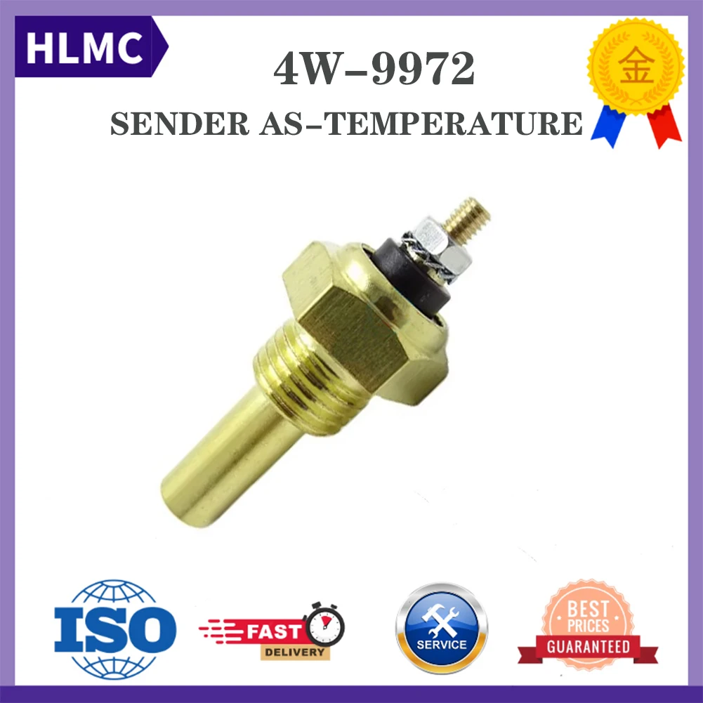 Water Temperature Sensor 4W9972 4W-9972 For AP-1000B AP-1050B Engine 3116 3114 3126