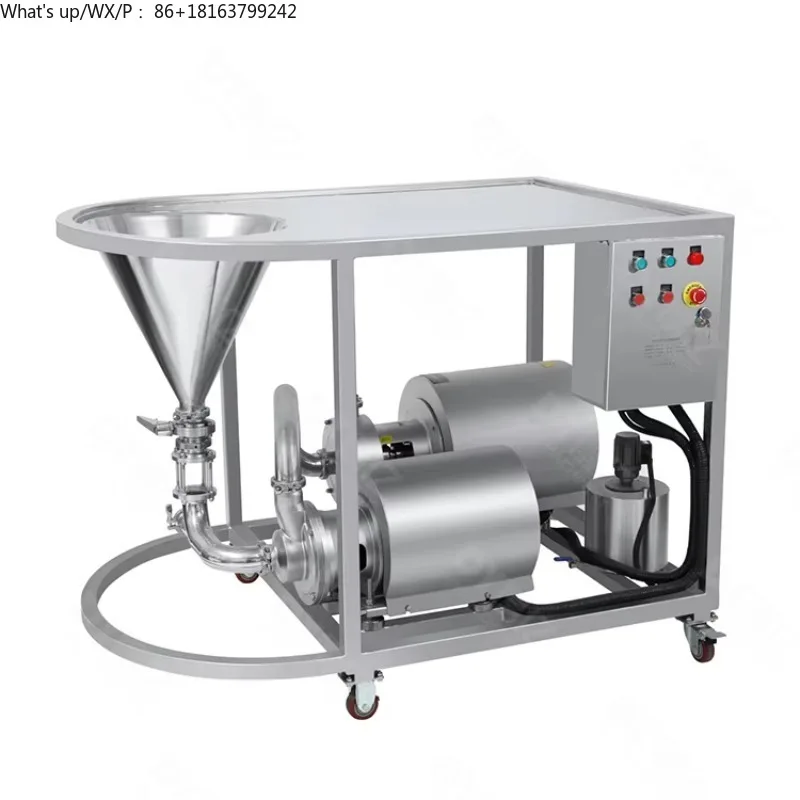 

Sanitary Food Grade High Shear Mixer Powder Liquid Mix Food Transfer Pump Mixing Pump Homogenizer Mixer
