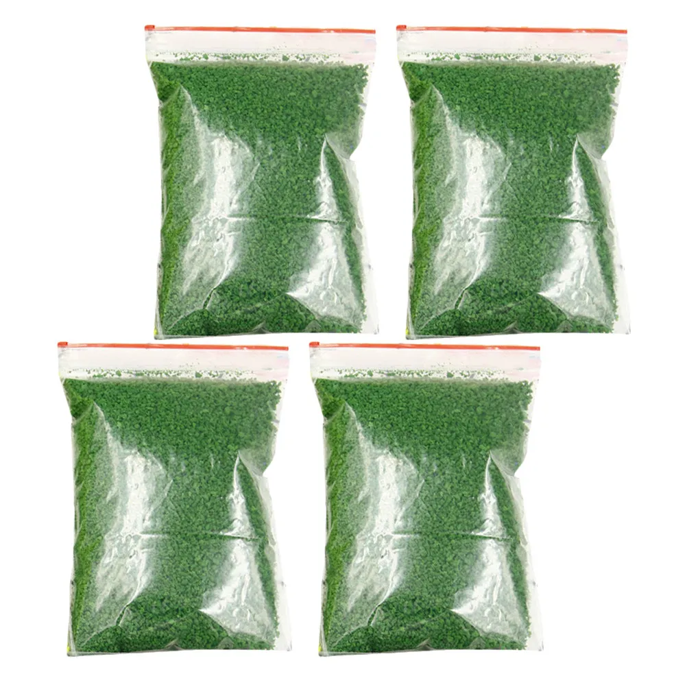 Artificial Moss Lawn Grass Mat Garden Outdoor Indoor Halloween Christmas Artificial Grass Powder Diorama Grass Powder 4Packs