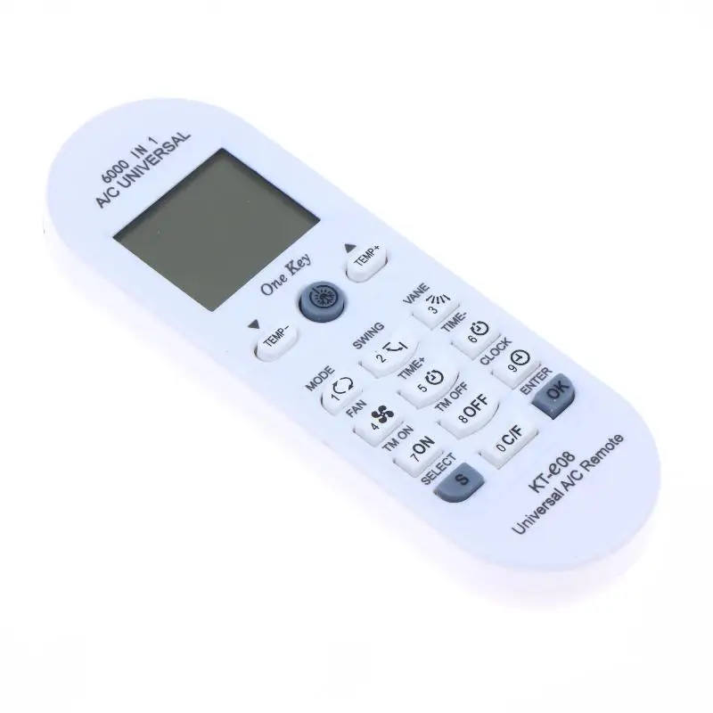 Universal AC Remote Control 6000 In 1 One Key Pairing Long Distance Replacement for Household Commercial Air Conditioners