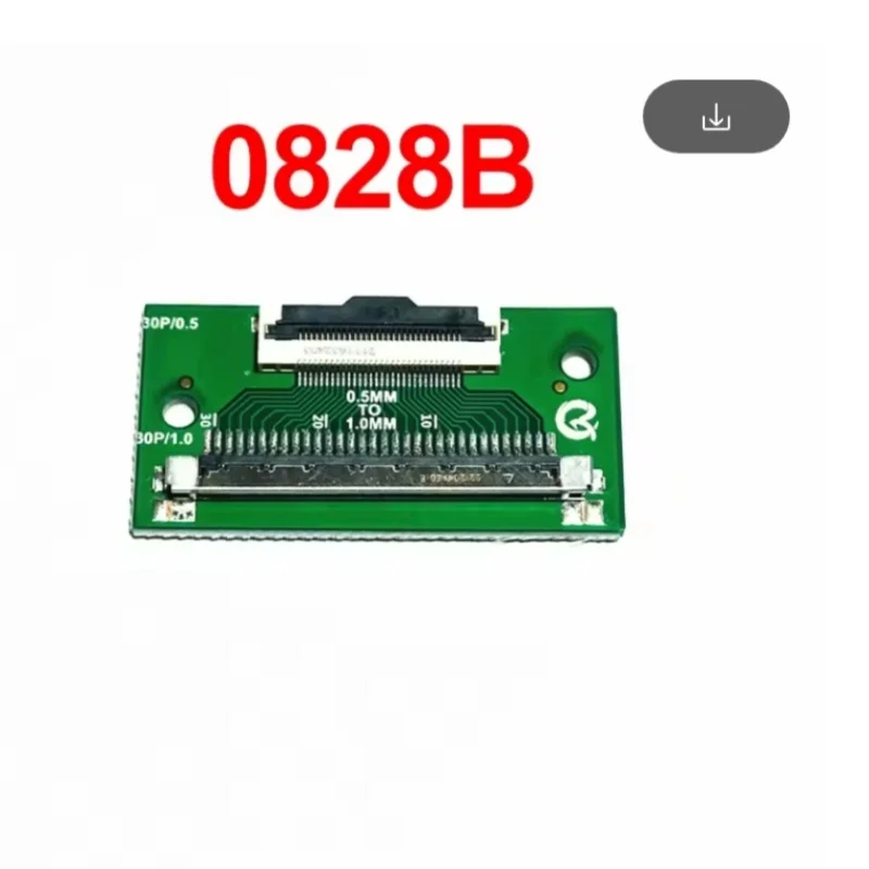 QK0828A/QK0828B HD 30p 0,5mm pitch a 30p 1,0mm pitch 30p 1,0mm pitch a 30p 0,5mm pitch adaptador Board LVDS-FPC-FPC/b