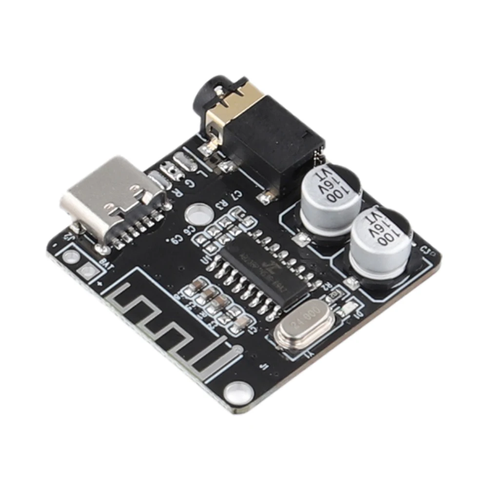 Audio Receiver Board Bluetooth-Compatible5.0 3.7-5V MP3 Lossless Decoder Board Wireless Stereo Music Module for DIY