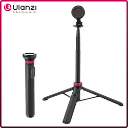 Ulanzi-palo de Selfie magnético MT-84, trípode inalámbrico con Bluetooth, extensión de teléfono remota para teléfono, transmisión en vivo, Vlog, 1,53 M