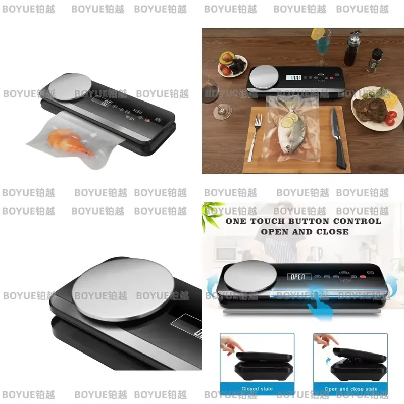 Portable Electric Vacuum Sealer for Food Storage Automatic Heat Seal Plastic Bag Packer Airtight Freshness Preserver Handheld