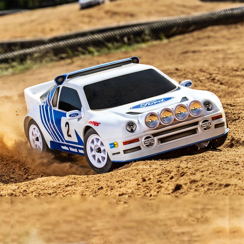 Nowy Traxxas 108046-1 Mini Szybki Samochód Driftowy Rally Rs200 Symulacja Zdalnie Sterowany Elektryczny Samochód z Napędem na Cztery Koła Zabawki Prezent Samochód RC