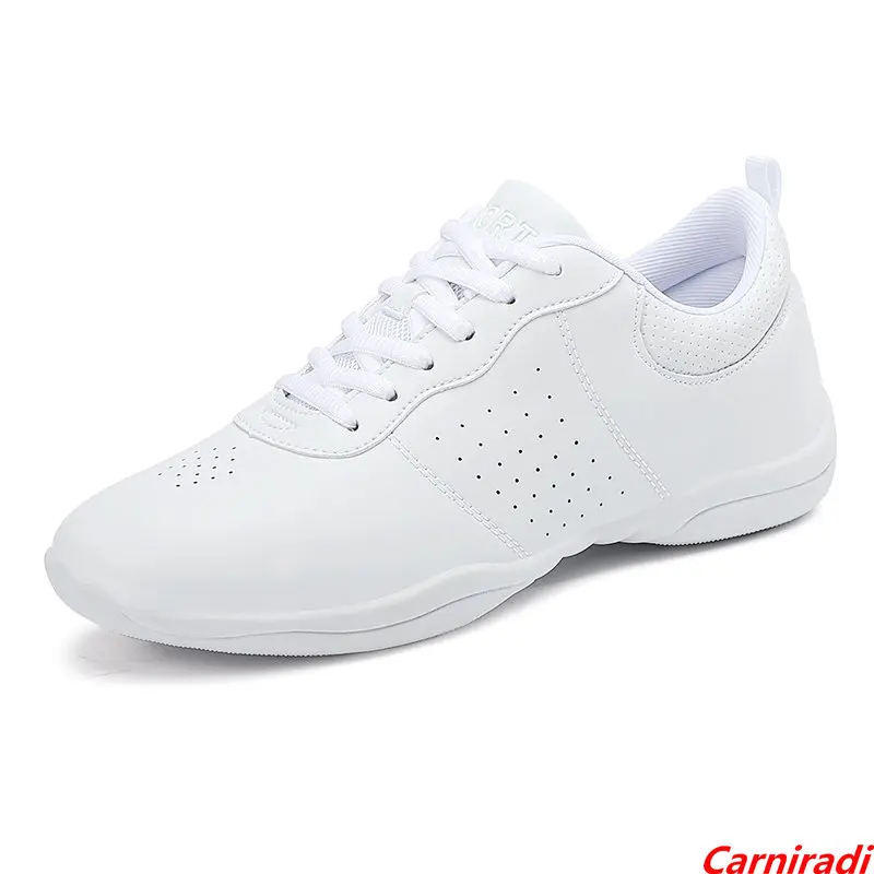 Zapatos de baile aeróbicos para niño y niña, zapatillas deportivas ligeras de suela suave, de Jazz, animadoras, para Fitness