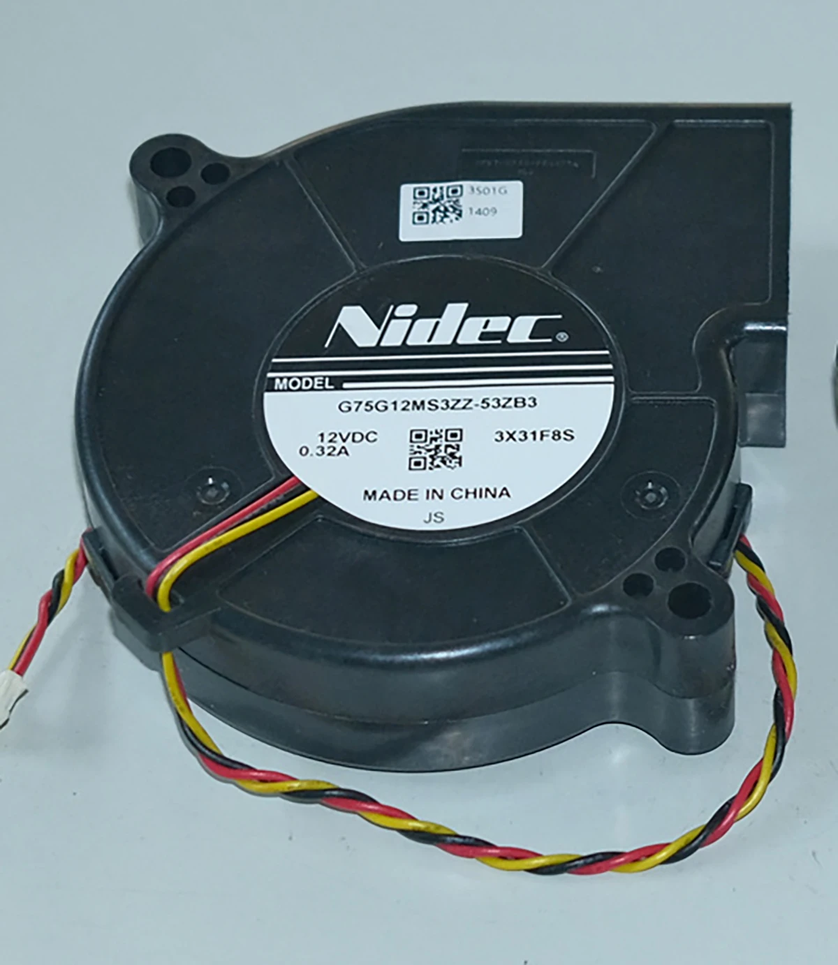 

NIDEC G75G12MS3ZZ-53ZB3 7520 12V0.32A Трехпроводной турбопроводной проектор