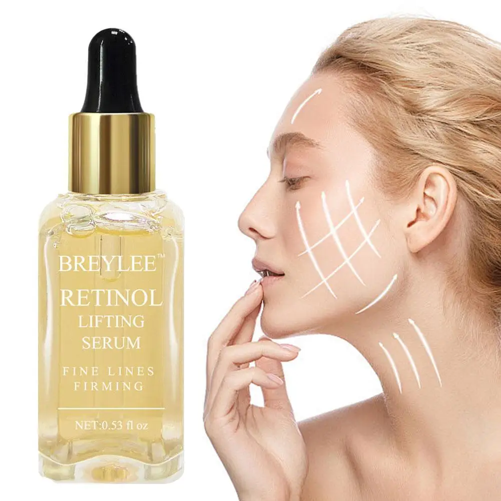 

100% Natural Retinol Facial Serum Anti Wrinkle Aging Reduce Fine Lines Rejuvenating Face Lifting Moisturizing Korean Cosmetics