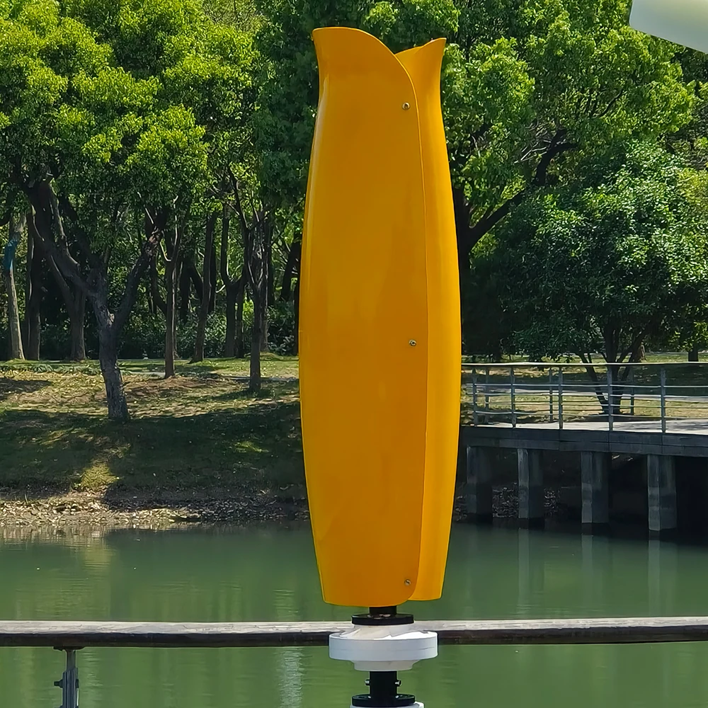 

Construction of a 10KW large-scale commercial grid connected industrial park wind power station for vertical axis wind turbines