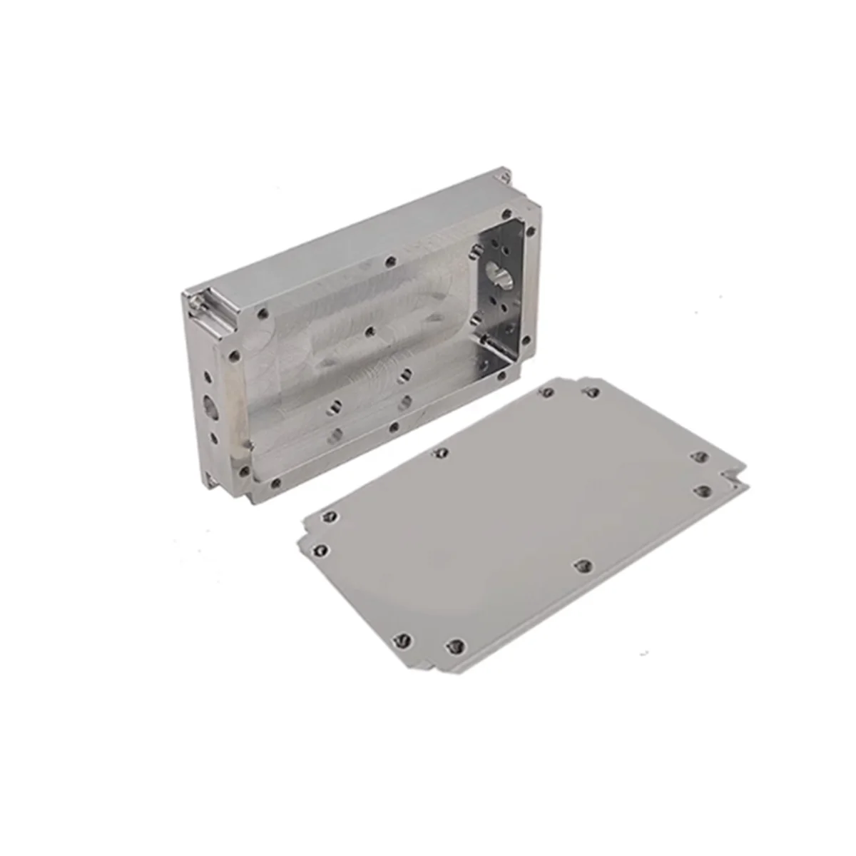Babq caixa de alumínio blindada caixa rf dissipação de sinal SMA-KFD46 caixa amplificador multifuncional