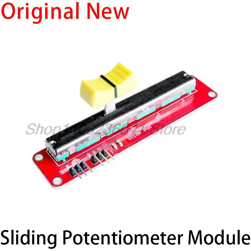 B10K Sliding Slider Potentiometer Switch Slide Block Module for Arduino MCU ARM Electronics DIY