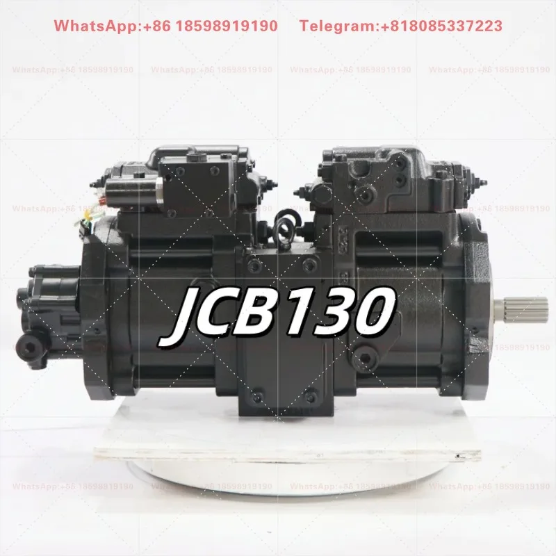 K3V63DTP-9C22 Hydraulic Main Pump & Gear Pump Spare Parts For JCB JS130 Excavator Kawasaki Hydraulic Piston Pump Assembly