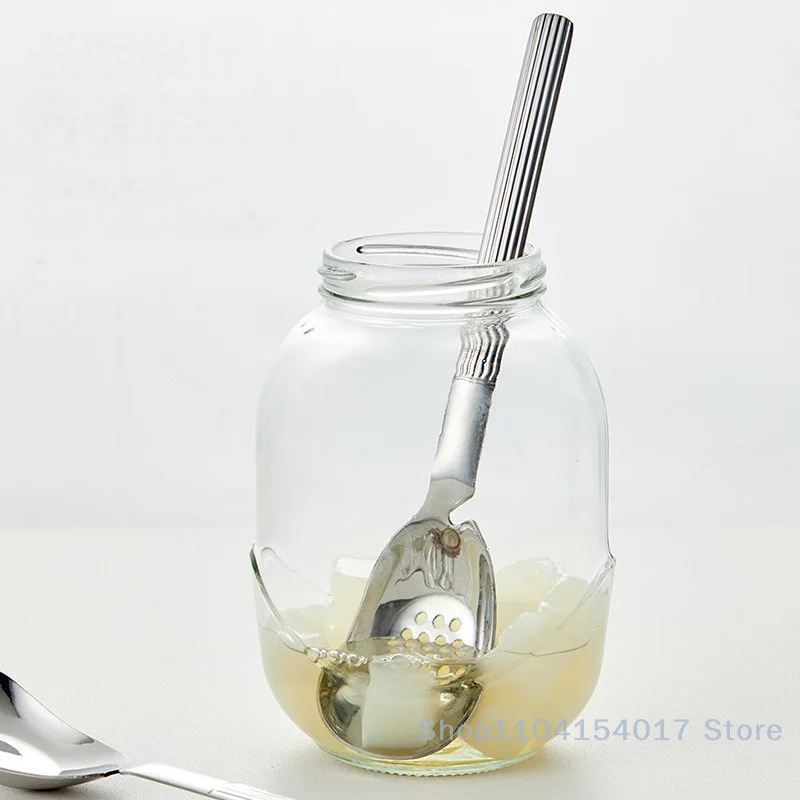 Cuillère à Caviar en acier inoxydable, tasse suspendue, passoire alimentaire créative, cuillère de cuisine, passoire de jaune d'œuf, couverts 1/2 pièces