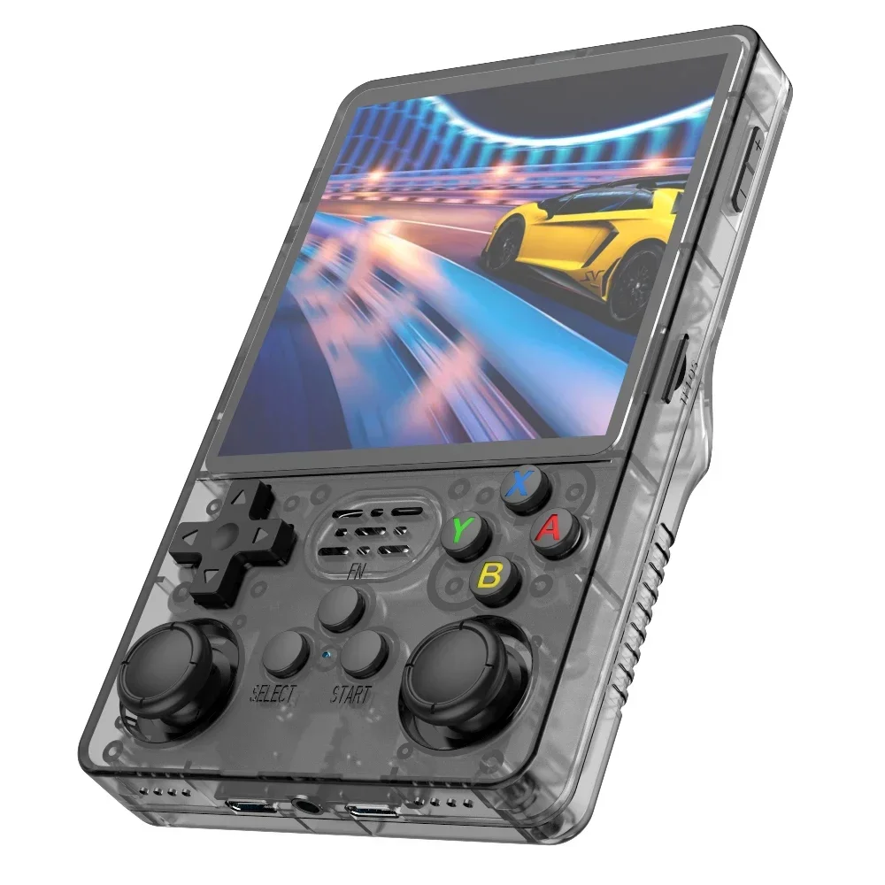 BOYHOM 2025 R36S R36Plus Retro Handheld Spielkonsole Linux 64-bit System 4 "/3,5" IPS Bildschirm RK3326 Tragbare Tasche Video Player Für PS1 10