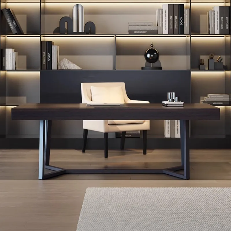 All-Solid Wood Desk and Chair Combo for Home Bedroom, Study, Writing Desk, Office Computer Desk