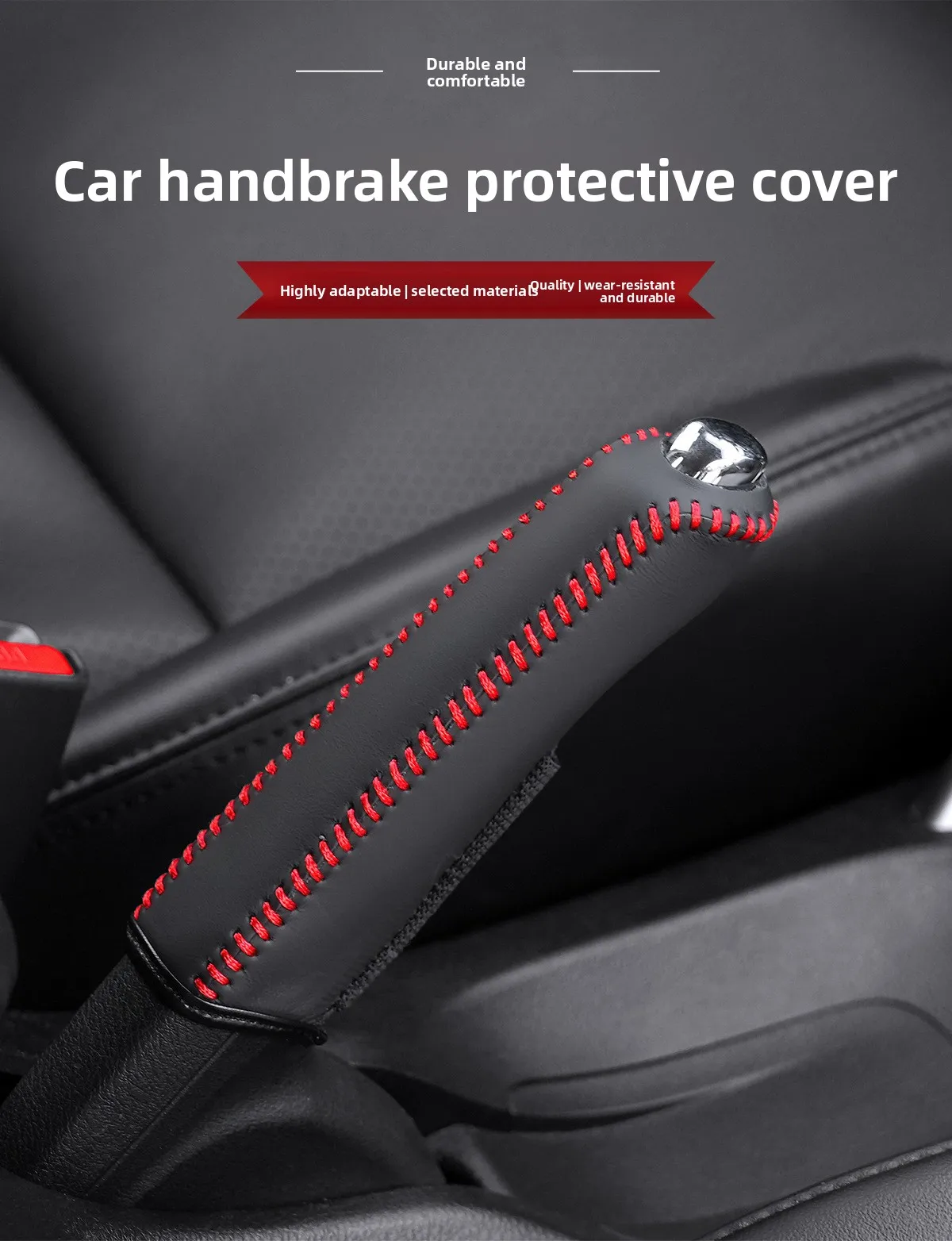 Leather Gears Handbrake Cover Auto Interior for Volkswagen VW Golf 4 5 6 7 MK4 MK5 MK6 MK7 GTI R Tiguan Jetta MK4 MK5 MK6