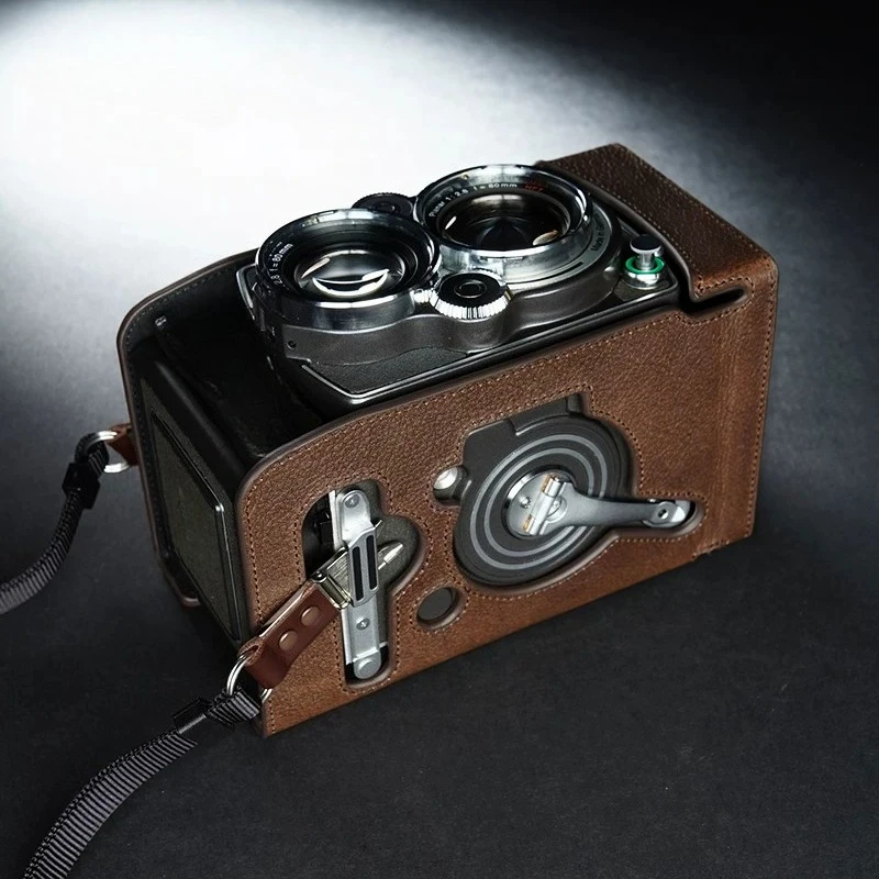 Leather 2.8GX Camera Bag Rolleiflex 2.8gx Protective Case Cowhide Case Handmade
