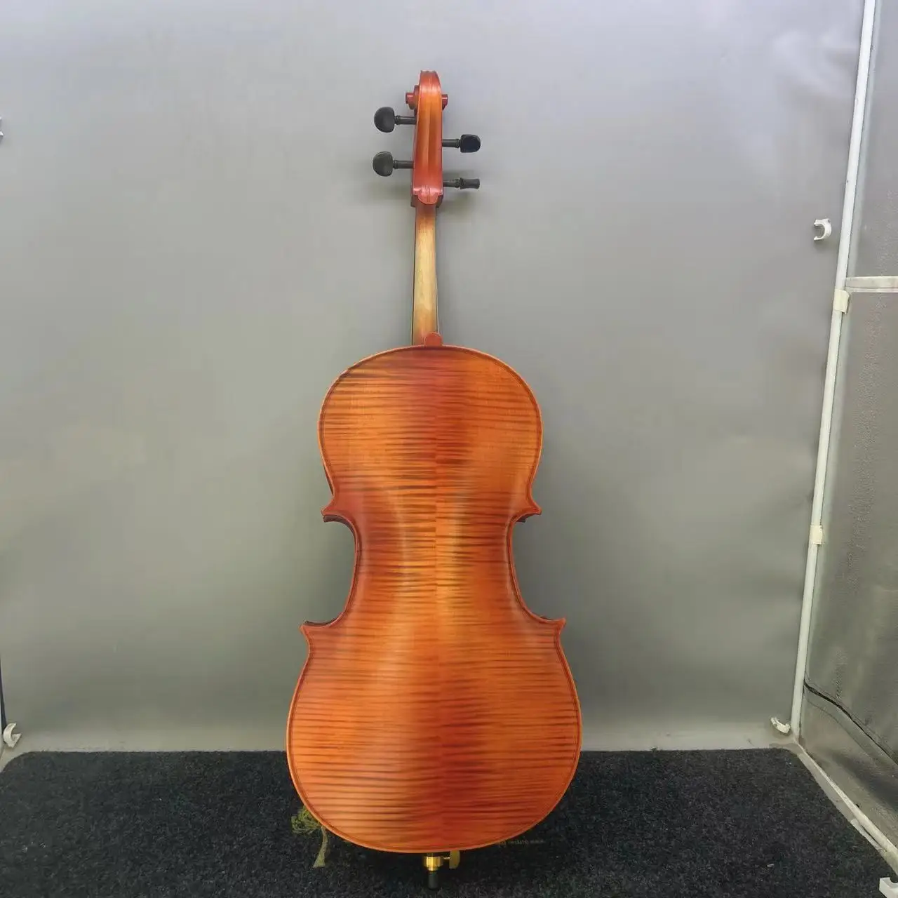 Professional Gloss Cello Flame Maple Tiger Pattern Spruce Cello 4/4 Wholesale