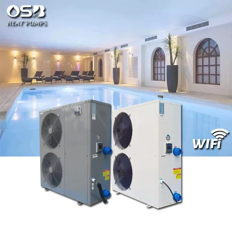 24Kw 28kw 170000btu Inverter Smart Water Heater Swimming Pool Spa Pool Heater