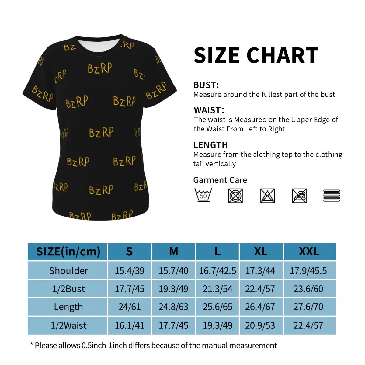 Bizarrap Cap (BZRP) T-Shirt Women Short Sleeve T Shirts Round Neck Clothes Cotton Summer Tees Streetwear view 6