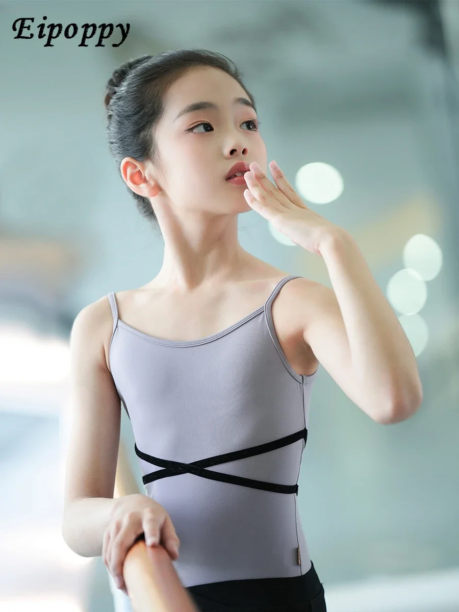 

Ballet Practice Clothes Women's Art Exam One-Piece Professional Sling Gymnastics Clothes High-Profile Dance Clothes