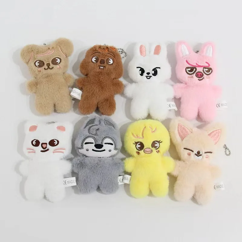 

New SKZOOStray Kids Plush Doll Pendant Keychain Doll Bag Pendant Keychain Children's Selected Gift