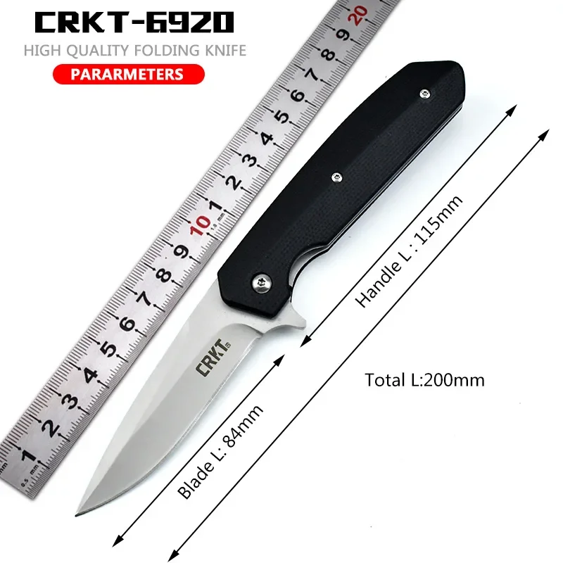 Outdoor knife Folding knife Multi-purpose camping folding knife, high hardness sharp survival knife, creative portable fruit kni