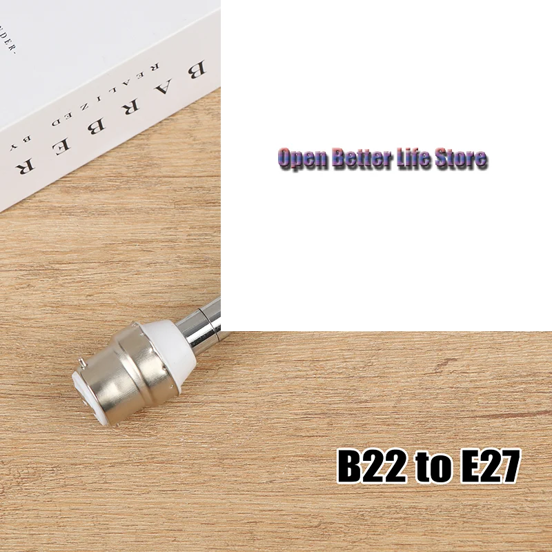 1Pc B22 To E27 Exte…