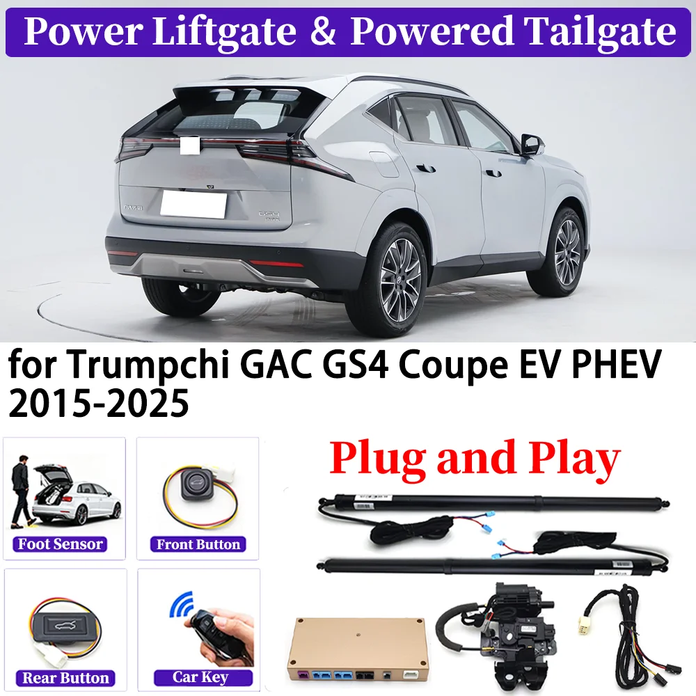 

for Trumpchi GAC GS4 Coupe EV PHEV 2015-2025 Car Automatic Power Liftgate Kit Smart Auto Electric Tailgate System Plug and play