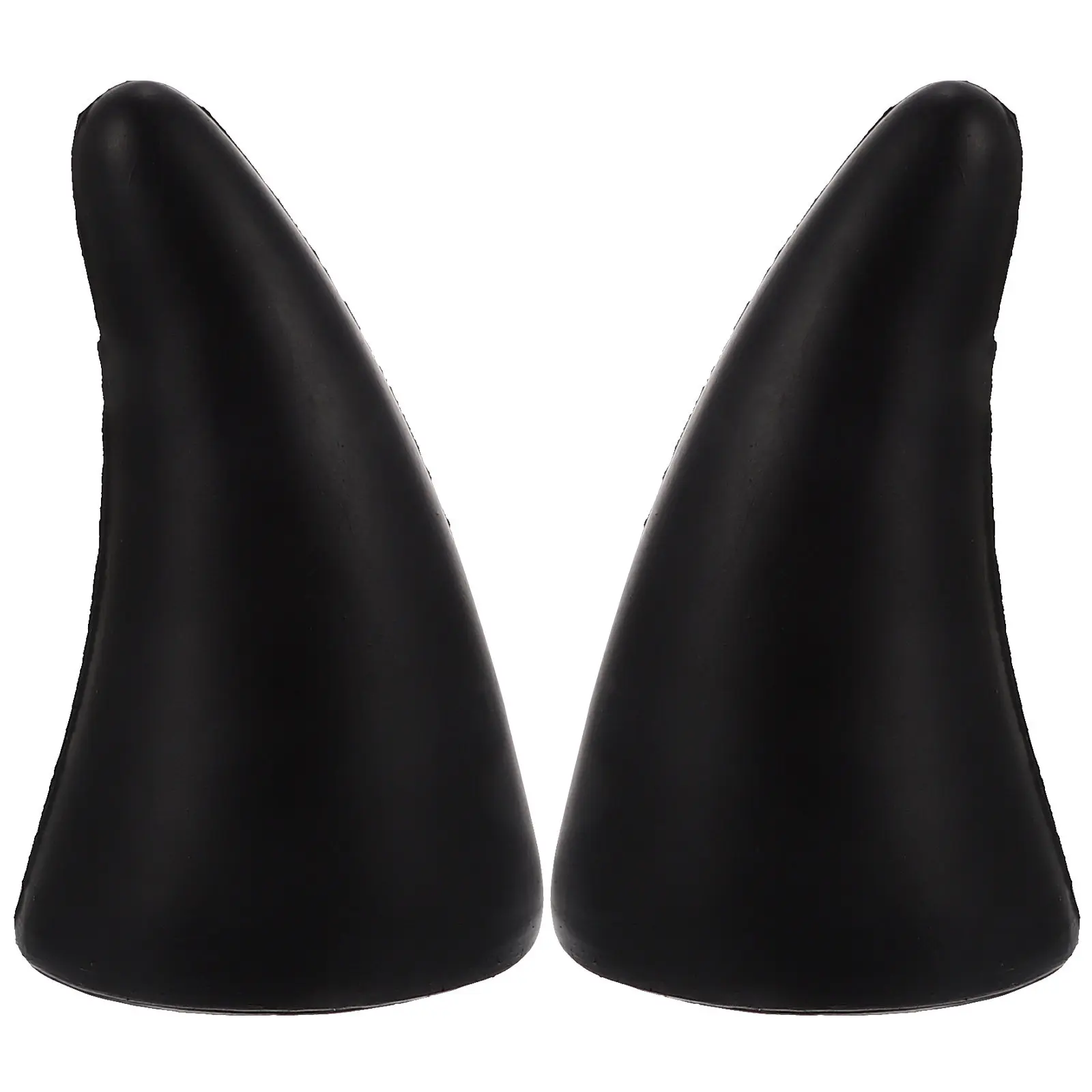 

1 пара наклеек-рогов дьявола для автомобиля, 3D-декор для бампера и крыши, аксессуары на Хэллоуин, сильный визуальный эффект, легко снимать и устанавливать, для мотоциклов