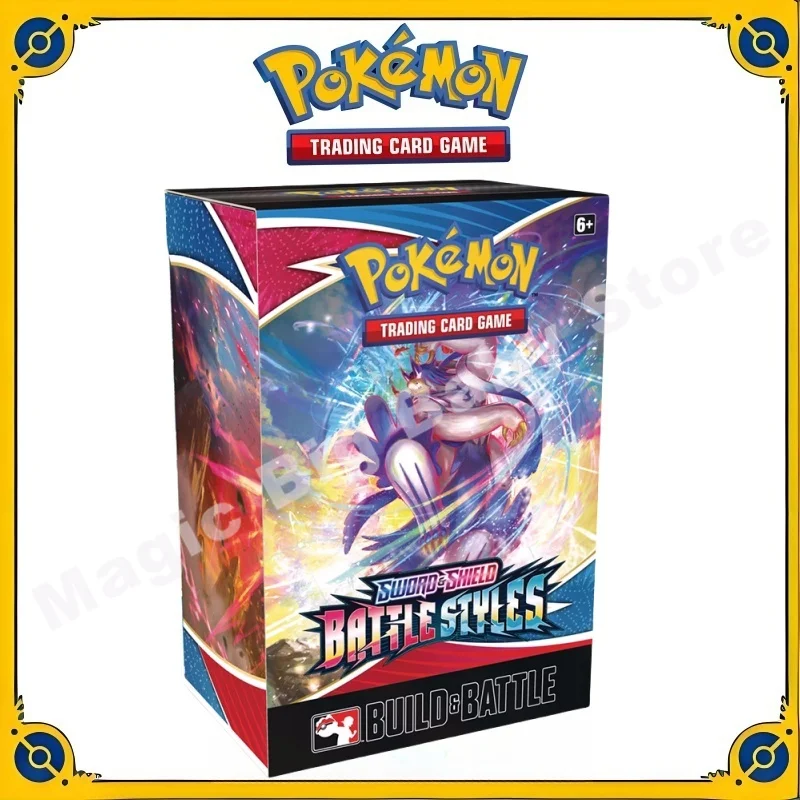 

Original Genuine Pokemon Trading PTCG Card SS5 English US Version Cards Battle Styles Building Box Child Gift Cartoon Game