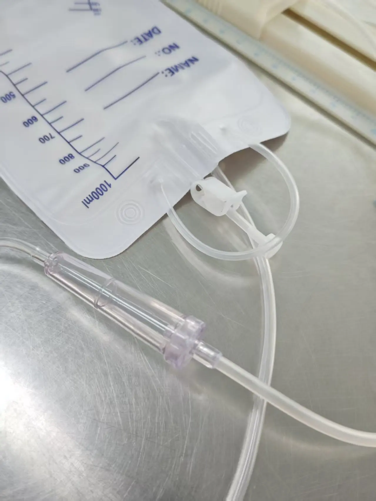 Complete External Ventricular Drain System Professional Kit for Brain Surgery Hydrocephalus Clinical Treatment Use fast